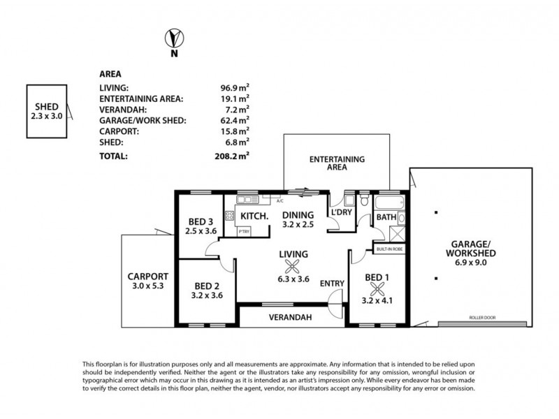 3 Stockham Street, Nairne SA 5252 Floorplan