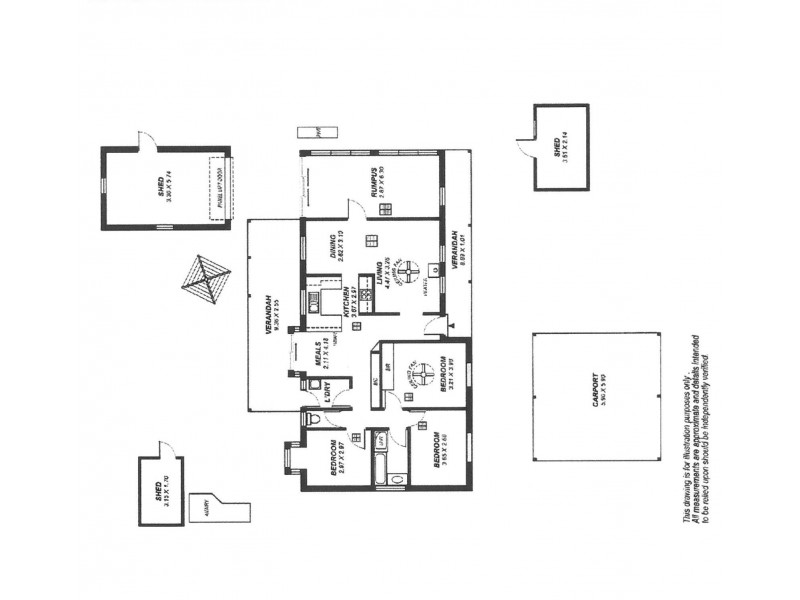 4 Adelaide Rd, Tungkillo SA 5236 Floorplan