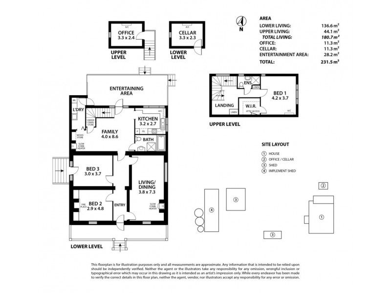 221 Military Road, Woodside SA 5244 Floorplan