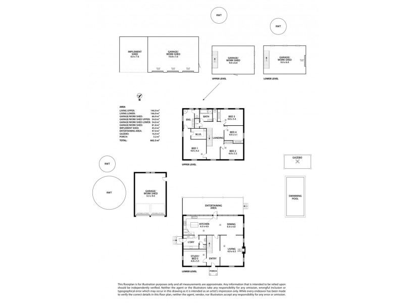 105 Ridge Road, Woodside SA 5244 Floorplan