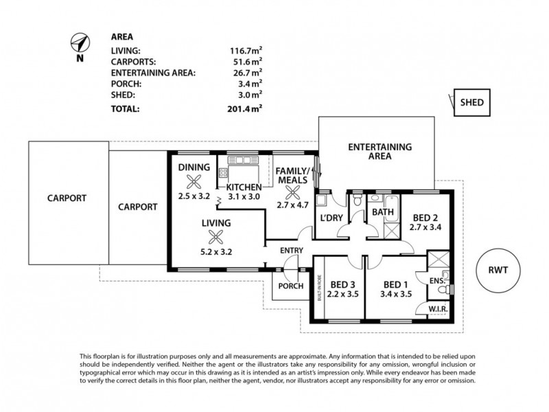 23 Kurla Road, Balhannah SA 5242 Floorplan