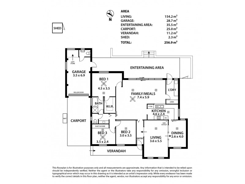4 Vista Court, Gumeracha SA 5233 Floorplan