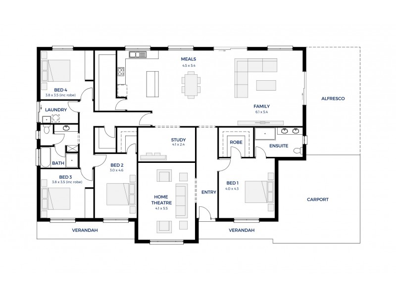 1156 The Bremer Valley Road, Rockleigh SA 5254 Floorplan