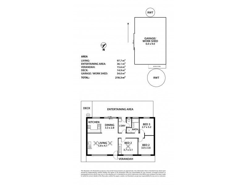 26 JAMIESON STREET, Forreston SA 5233 Floorplan