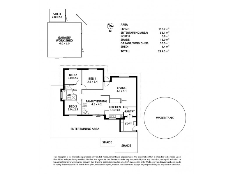 17 Memorial Drive, Tungkillo SA 5236 Floorplan