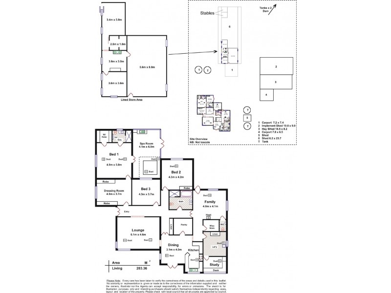 54 Woodlands Road, Gumeracha SA 5233 Floorplan