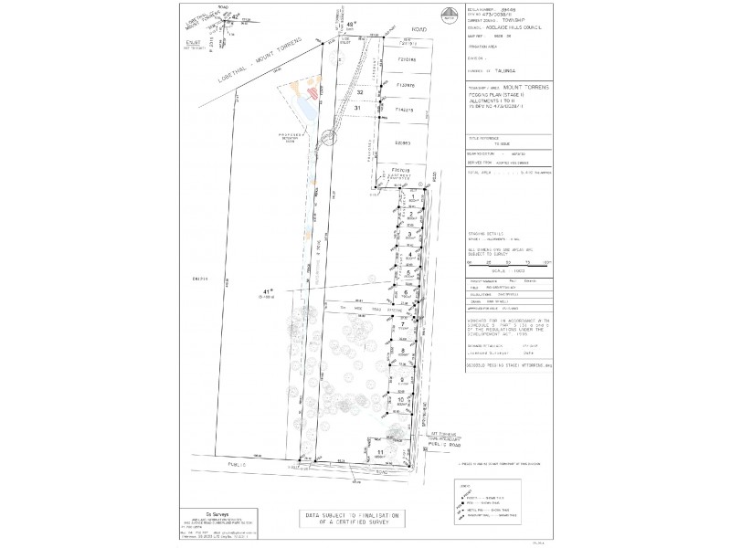 1 Lots 1-10 Springhead Road, Mount Torrens SA 5244 Floorplan