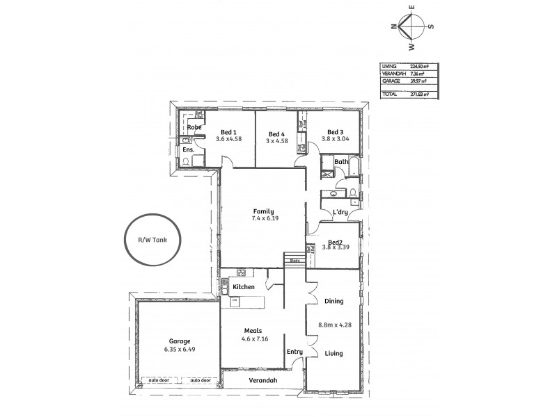 4 Jocelyn Road, Charleston SA 5244 Floorplan