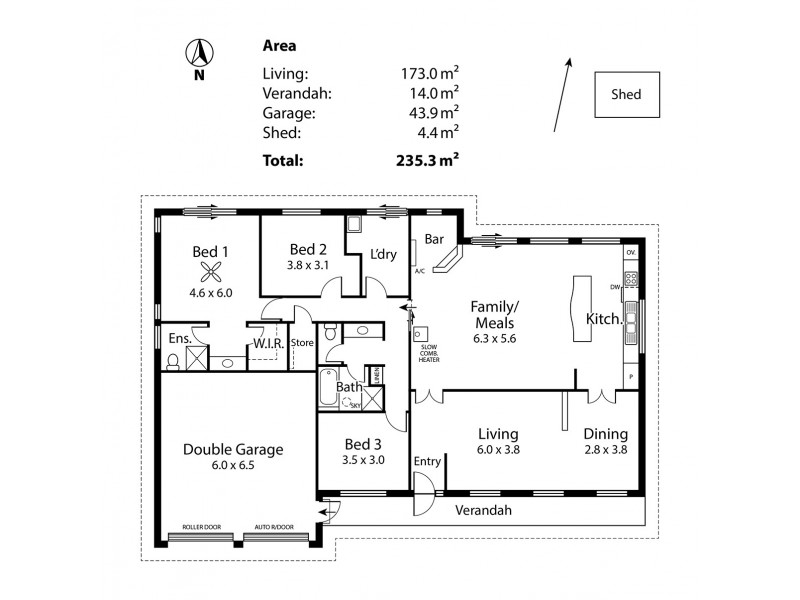 4 Cowan Avenue, Littlehampton SA 5250 Floorplan