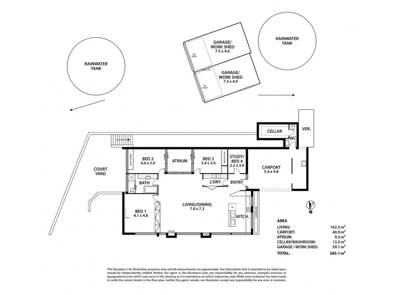 48 (Lot 13) Basket Range Road, Uraidla SA 5142 Floorplan
