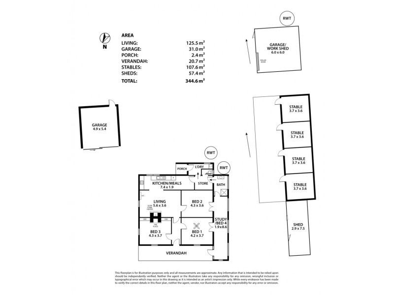 8 Onkaparinga Valley Road, Balhannah SA 5242 Floorplan