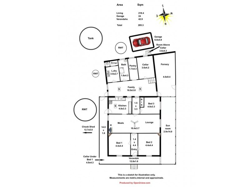 115 Muellers Road, Birdwood SA 5234 Floorplan