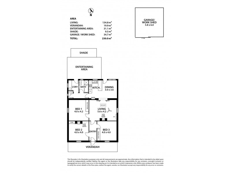 23 Tolmer Road, Woodside SA 5244 Floorplan