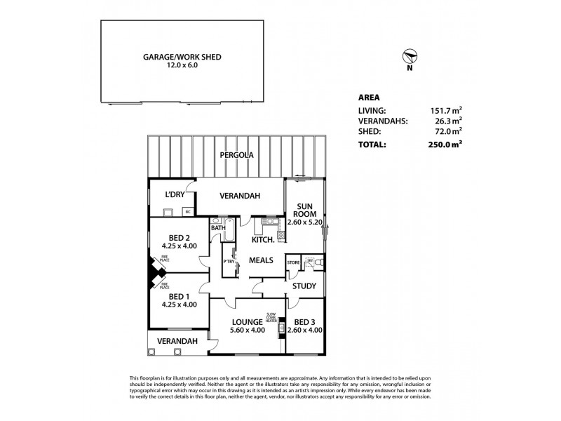 4 Smith St, Oakbank SA 5243 Floorplan
