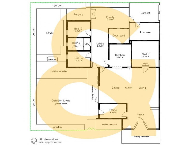 234 Onkaparinga Valley Road, Oakbank SA 5243 Floorplan