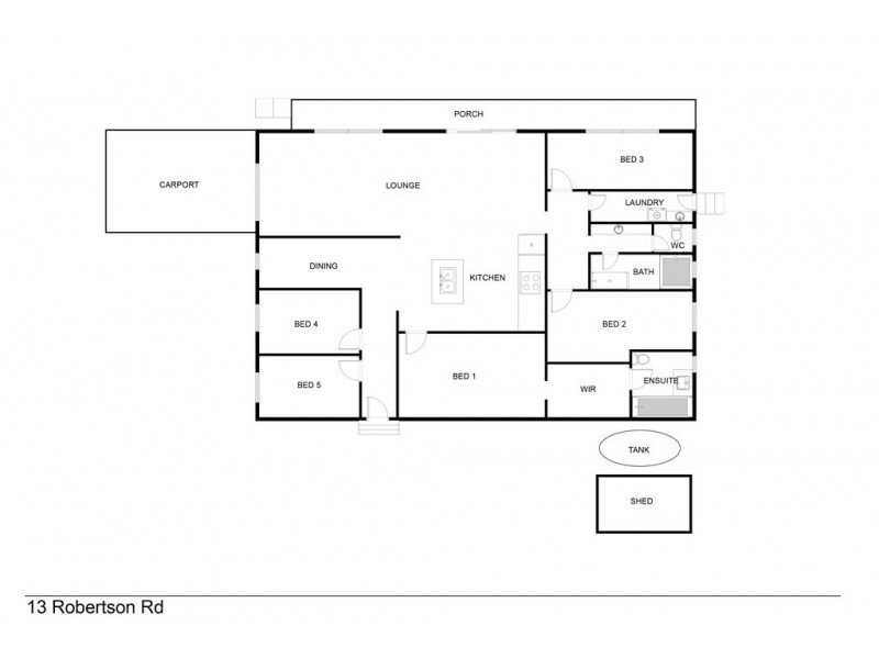13 Robertson Road, Port Lincoln SA 5606 Floorplan