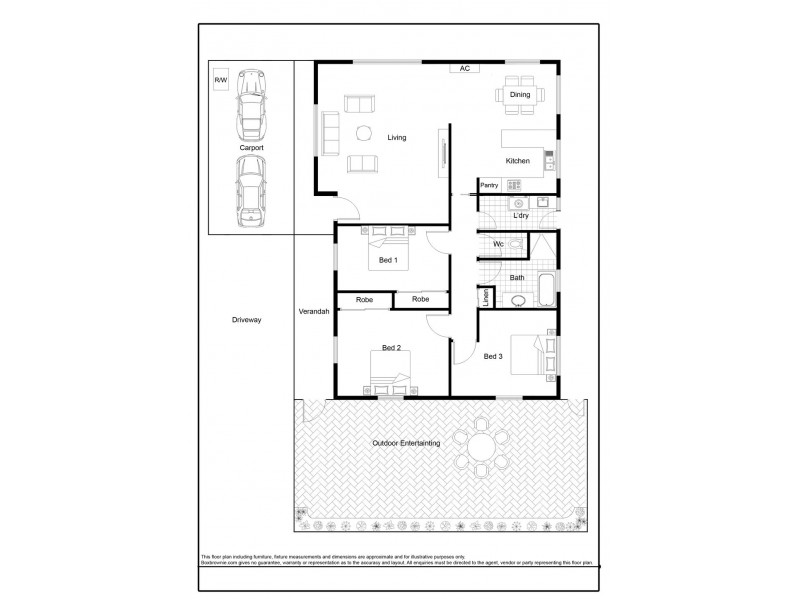 3 Minnipa Ave, Port Lincoln SA 5606 Floorplan