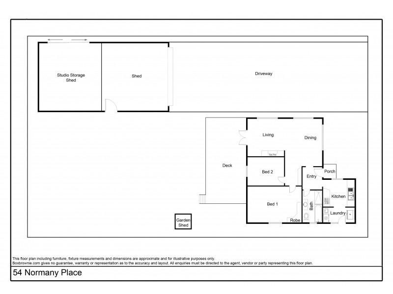 54 NORMANDY PLACE, Port Lincoln SA 5606 Floorplan