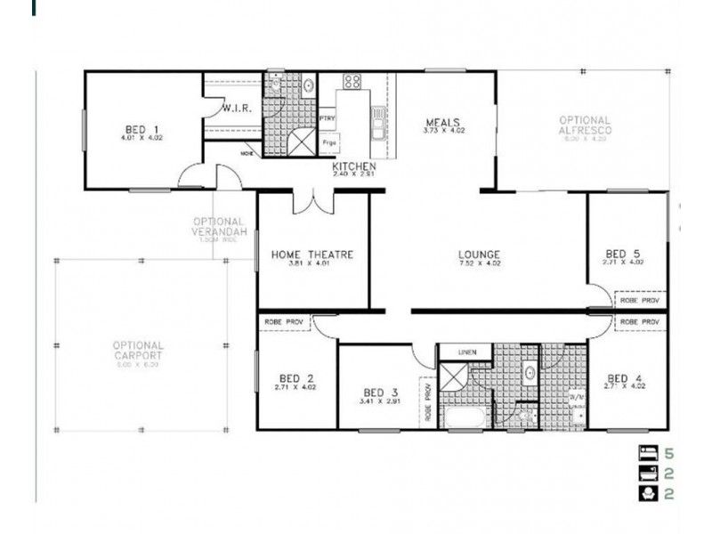 9 Benjamin Road, Poonindie SA 5607 Floorplan