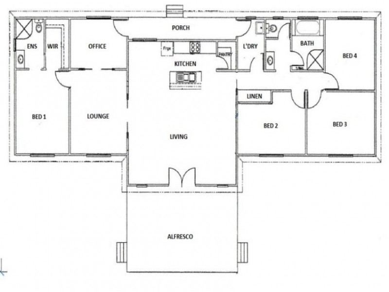 Lot 153 Lorikeet Dr, Boston SA 5607 Floorplan