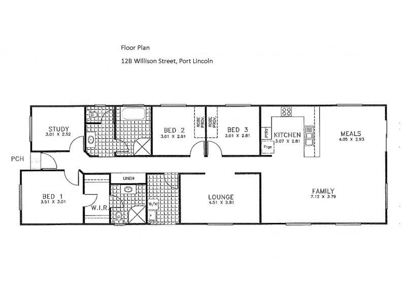 12B Willison Street, Port Lincoln SA 5606 Floorplan