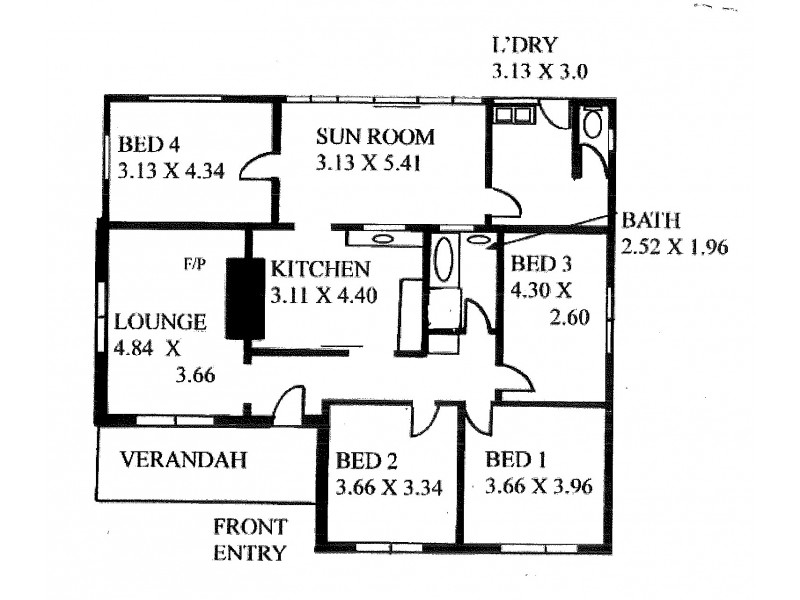 15 West Tce, Tumby Bay SA 5605 Floorplan