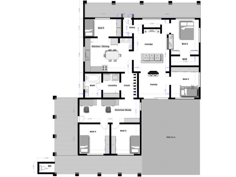 120 Lawrence Road, Kapinnie SA 5632 Floorplan