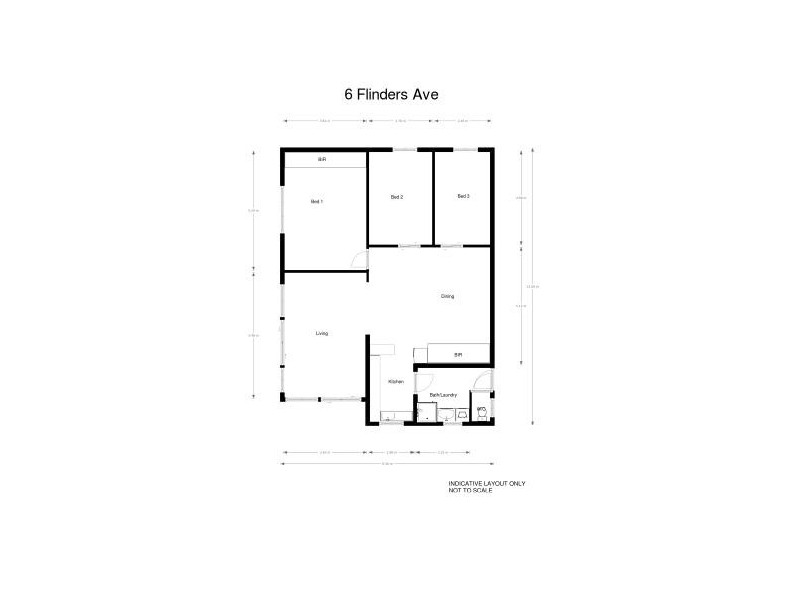 6 Flinders Avenue, Coffin Bay SA 5607 Floorplan