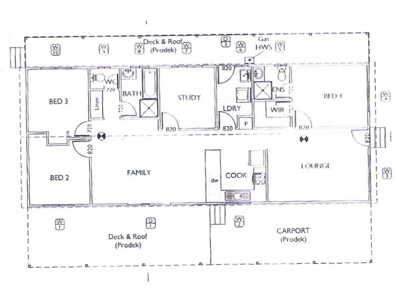 44 Holly Rise, Coffin Bay SA 5607 Floorplan