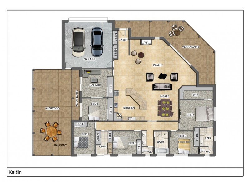 13 Kaitlin Court, Port Lincoln SA 5606 Floorplan
