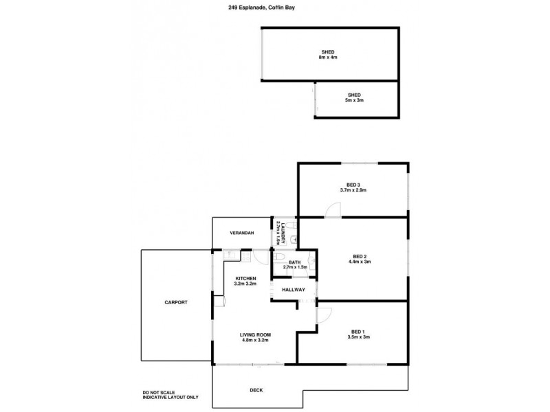 249 Esplanade, Coffin Bay SA 5607 Floorplan