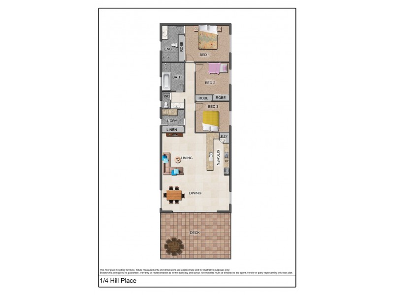1 4 Hill Place, Port Lincoln SA 5606 Floorplan