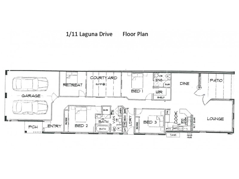 1 11 Laguna Drive, Port Lincoln SA 5606 Floorplan