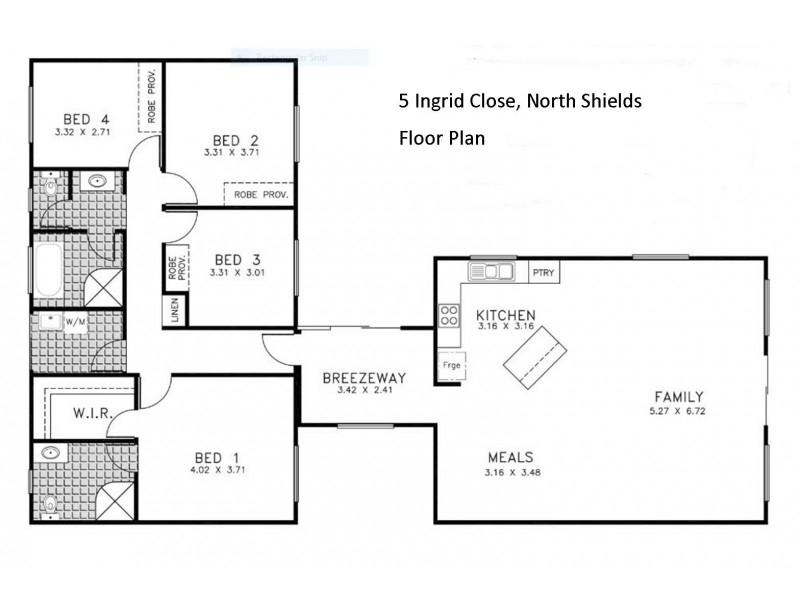 5 Ingrid Close, North Shields SA 5607 Floorplan