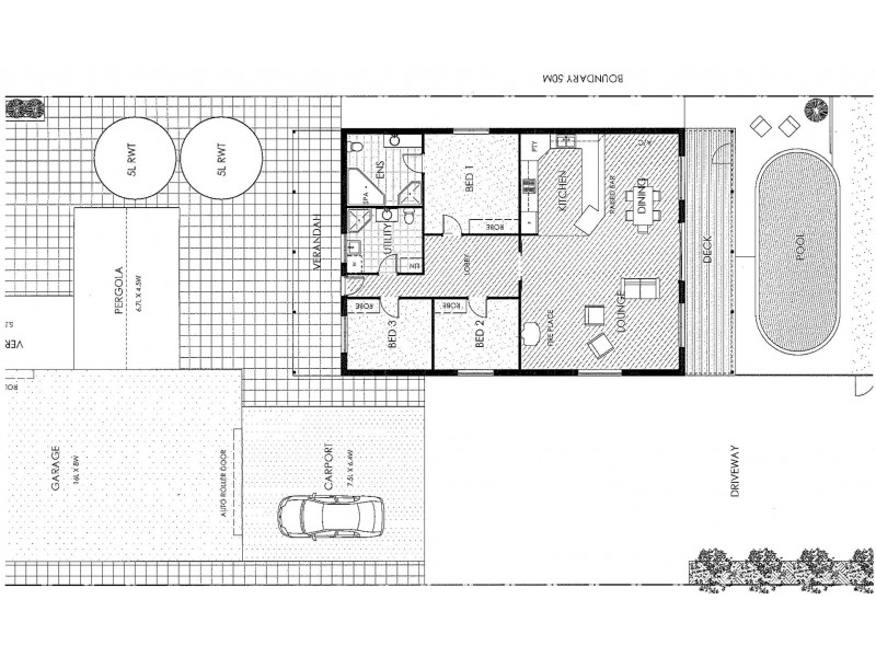 49 Flinders Avenue, Coffin Bay SA 5607 Floorplan