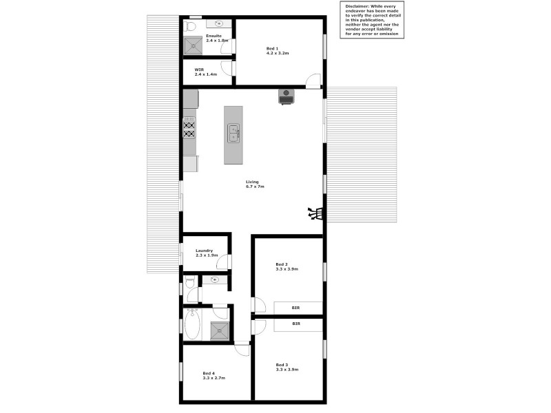 Lot 62 Sea Eagle Court, Boston SA 5607 Floorplan
