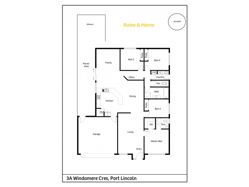 3A Windamere Crescent, Port Lincoln SA 5606 Floorplan