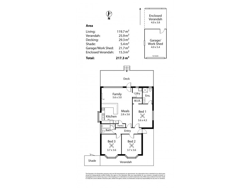 6 Rowe Street, Strathalbyn SA 5255 Floorplan