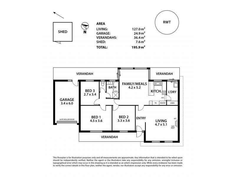5A Lime Street, Strathalbyn SA 5255 Floorplan