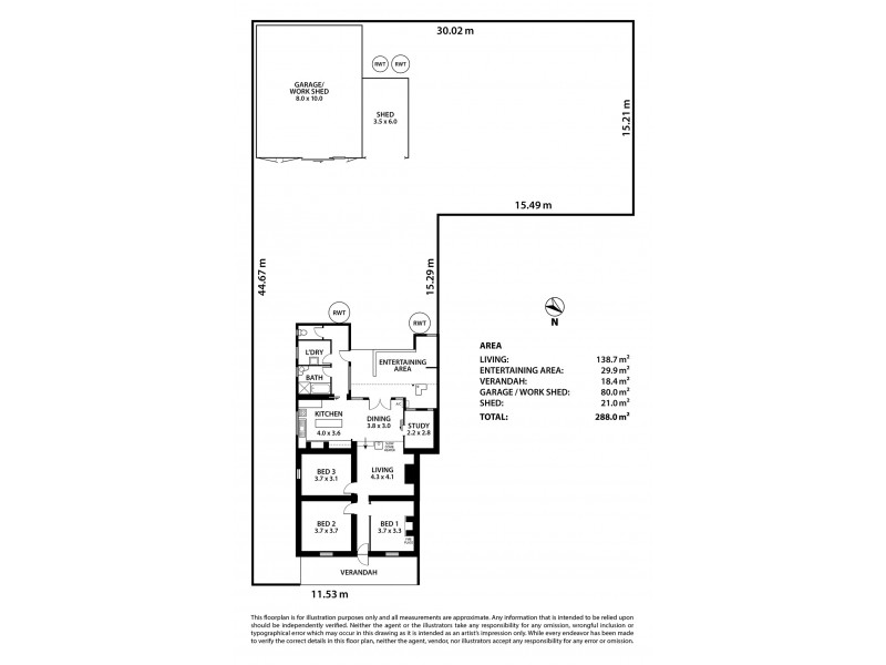 32 Lang Street, Milang SA 5256 Floorplan