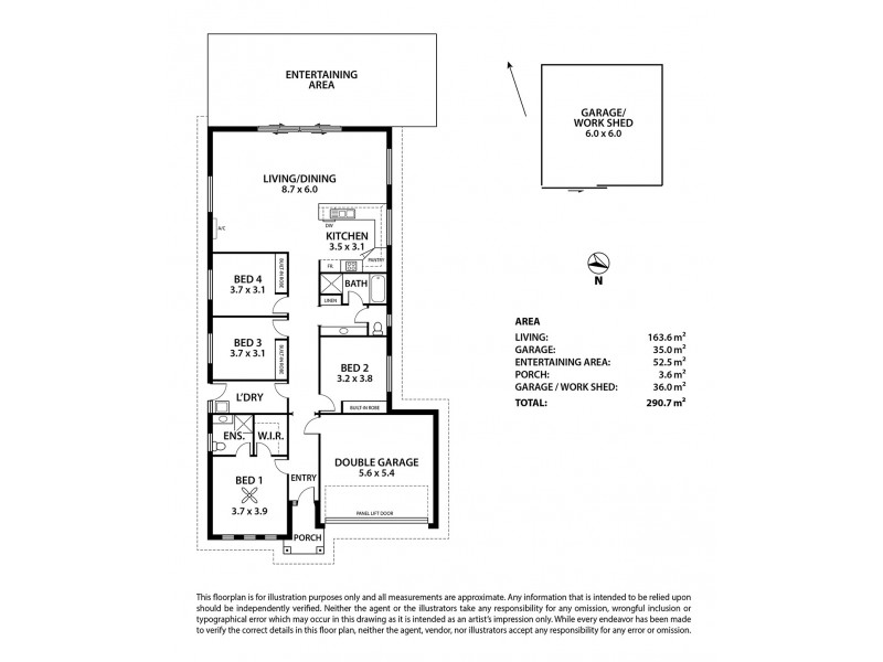 5d Edward Street, Strathalbyn SA 5255 Floorplan