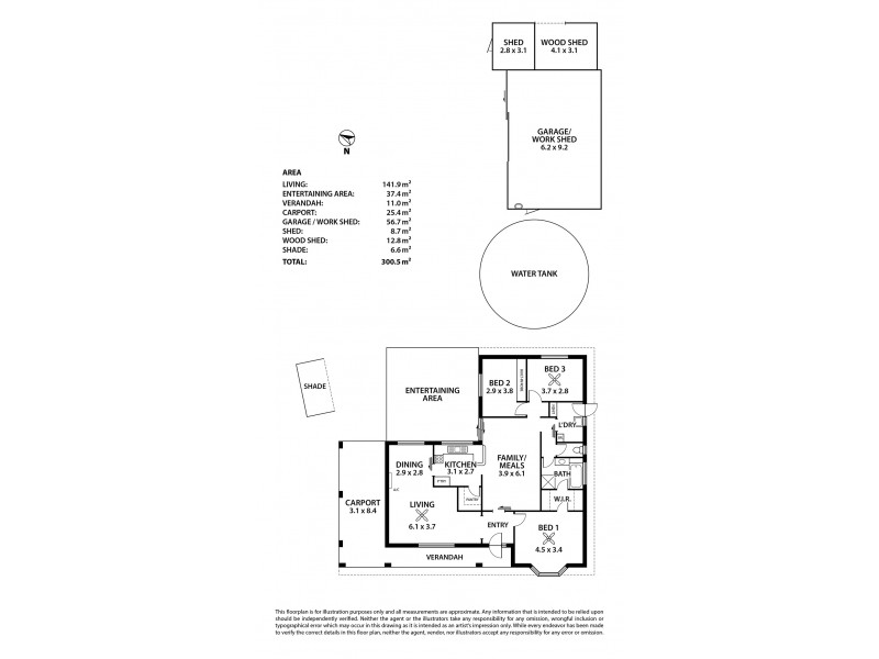 10 Cotton Court, Strathalbyn SA 5255 Floorplan