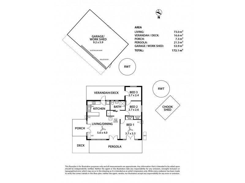 187 Sorrells Road, Strathalbyn SA 5255 Floorplan