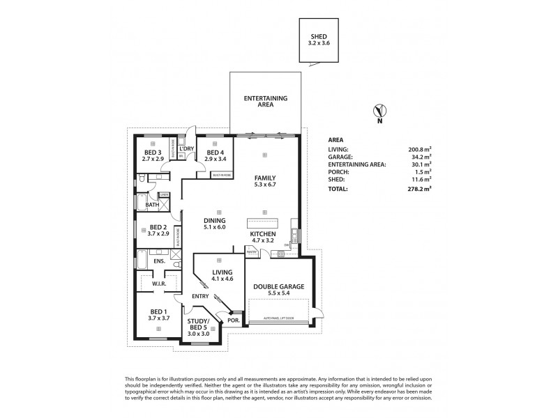 7 Hurling Drive, Mount Barker SA 5251 Floorplan