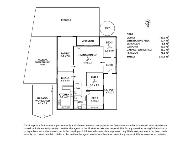 59 McDonald Street, Milang SA 5256 Floorplan
