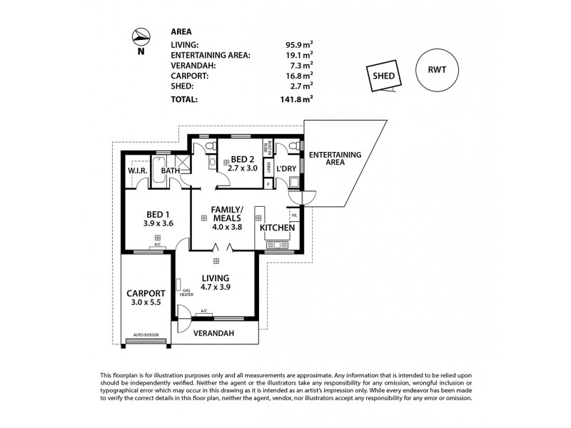 4/23 Murray Street, Strathalbyn SA 5255 Floorplan