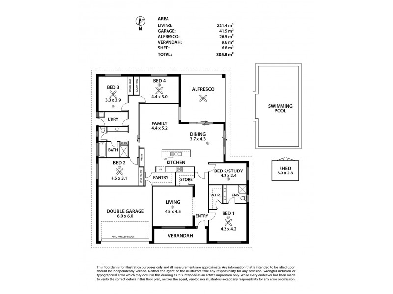 7 McRae Court, Strathalbyn SA 5255 Floorplan