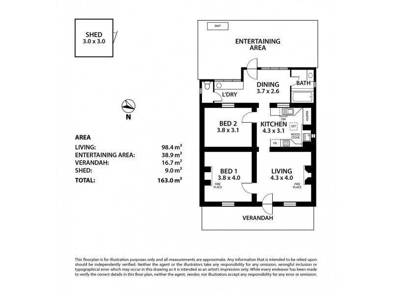 35 East Terrace, Strathalbyn SA 5255 Floorplan