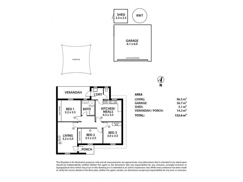 6A Edward Street, Strathalbyn SA 5255 Floorplan