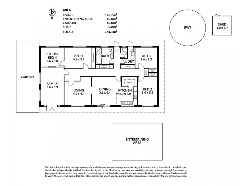 27A Callington Road, Strathalbyn SA 5255 Floorplan